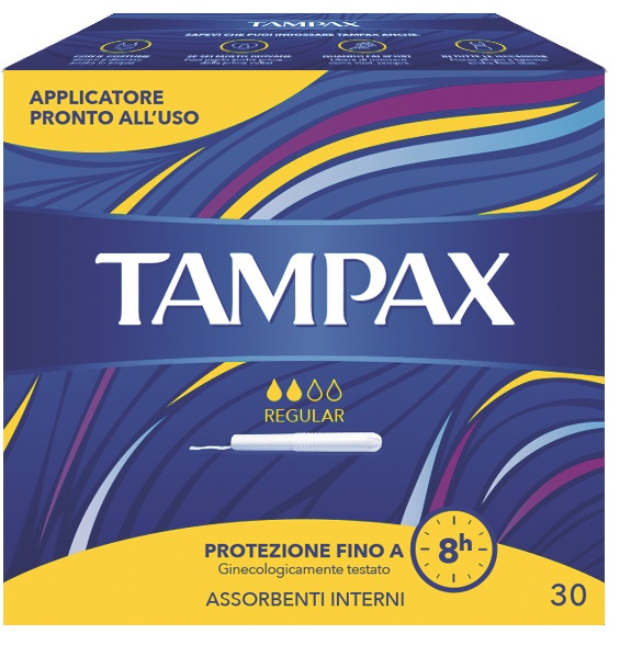 TAMPAX BLUE BOX REGULAR 30 PEZZI - Magnumfarma.it