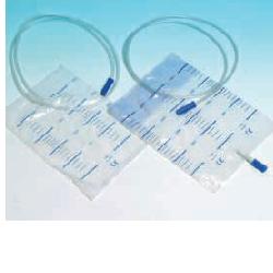 SACCA RACCOLTA URINA DA LETTO IN PVC NON STERILE VOLUME 2 LITRI TUBO LUNGHEZZA 130 CM 30 PEZZI - Magnumfarma.it