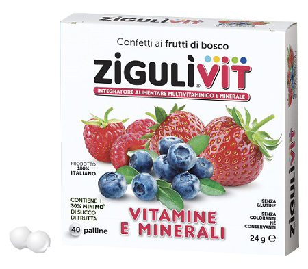 ZIGULI VIT FRUTTIBOSCO 40 CONFETTI - Magnumfarma.it