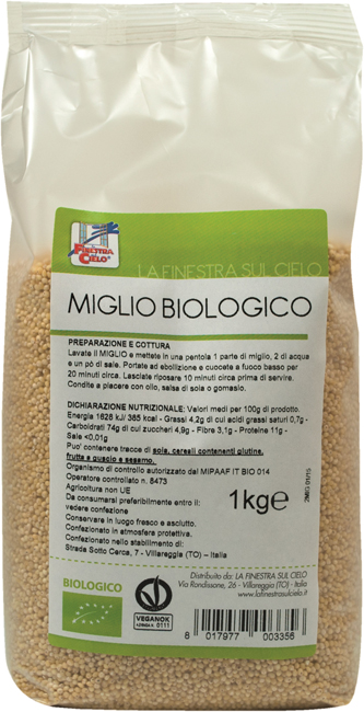 FSC MIGLIO DECORTICATO BIO 1 KG - Magnumfarma.it
