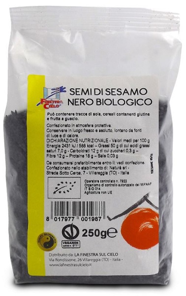 SESAMO NERO 250 G - Magnumfarma.it