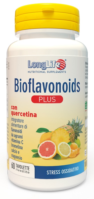 LONGLIFE BIOFLAVONOIDS PLUS 60 TAVOLETTE RIVESTITE - Magnumfarma.it
