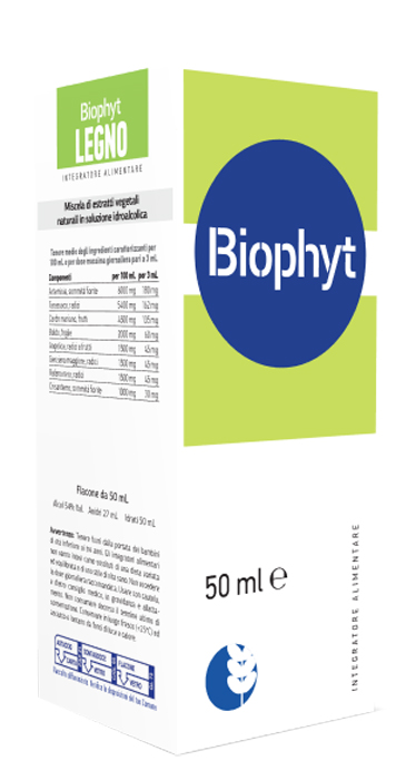 BIOPHYT LEGNO 50 ML SOLUZIONE IDROALCOLICA - Magnumfarma.it