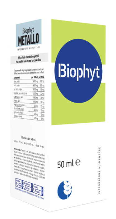 BIOPHYT METALLO 50 ML SOLUZIONE IDROALCOLICA - Magnumfarma.it