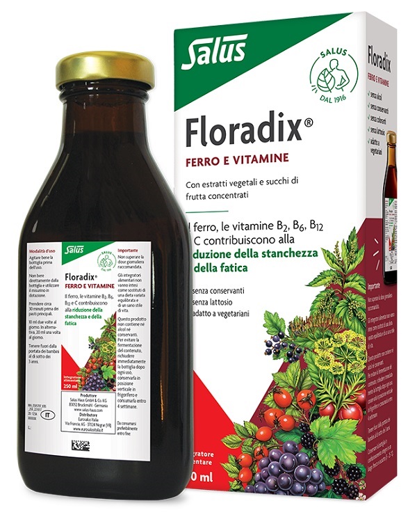 FLORADIX FERRO E VITAMINE 250 ML - Magnumfarma.it