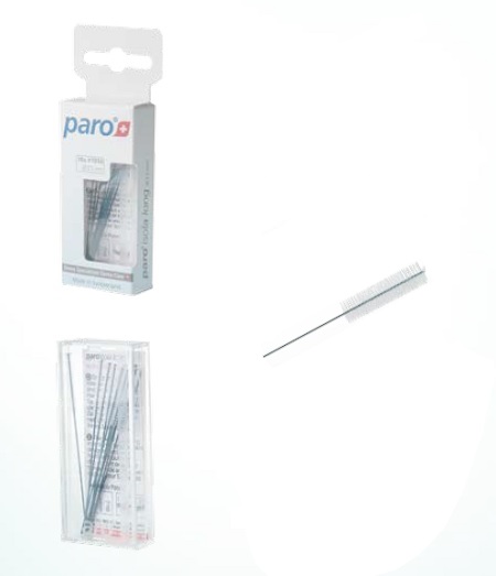 PARO 7-1017 ISOLA LONG SCOVOLINO INTERDENTALE MEDIO VERDE CILINDRICOO DIAMETRO 8 MM - Magnumfarma.it