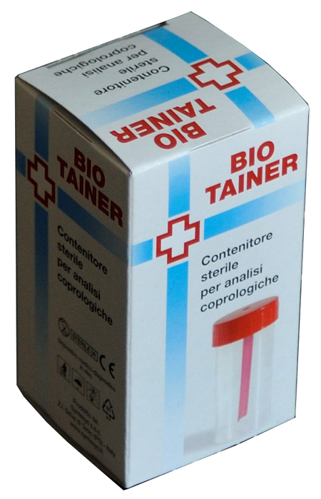 CONTENITORE PER FECI STERILE BIO TAINER 1 PEZZO - Magnumfarma.it