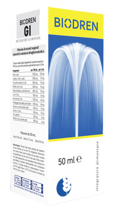 BIODREN GI SOLUZIONE IDROALCOLICA 50 ML - Magnumfarma.it