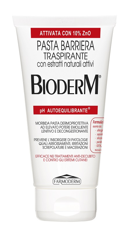 BIODERM PASTA BARRIERA TRASPIRANTE PH AUTOEQUILIBRANTE 150 ML - Magnumfarma.it
