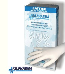 GUANTO LATTICE NON TALCATO PICCOLO 100 PEZZI - Magnumfarma.it