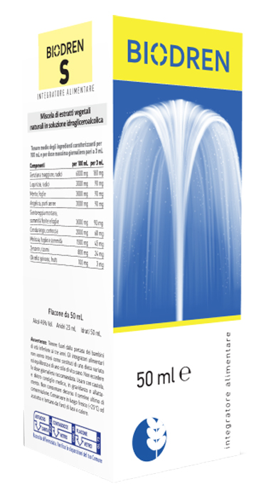 BIODREN S SOLUZIONE IDROALCOLICA 50 ML - Magnumfarma.it