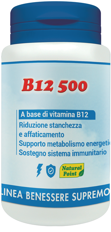 B12 500 CIANOCOBALAMINA 100 CAPSULE VEGETALI - Magnumfarma.it