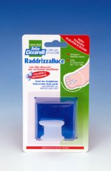 RADDRIZZA ALLUCE IN GEL DI SILICONE BIANCO SEMITRASPARENTE SAGOMATA PER PROTEGGERE E RIALLINEARE L'ALLUCE EVITANDO LO SFREGAMENTO FRA IL PRIMO E IL SECONDO DITO IGIENEPIEDE 1 PEZZO - Magnumfarma.it