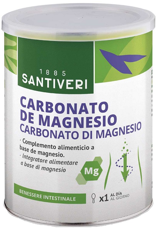 CARBONATO MAGNESIO 110 G SANTIVERI - Magnumfarma.it