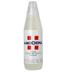 DISINFETTANTE IGIENIZZANTE A BASE DI IPOCLORITO DI SODIO ANTIMICROBICO AD AMPIO SPETTRO D'AZIONE AMUCHINA LIQUIDA 100% 1000 ML - Magnumfarma.it