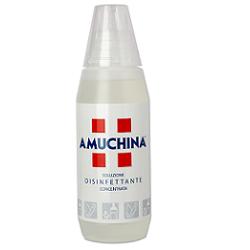 DISINFETTANTE IGIENIZZANTE A BASE DI IPOCLORITO DI SODIO ANTIMICROBICO AD AMPIO SPETTRO D'AZIONE AMUCHINA LIQUIDA 100% 500 ML - Magnumfarma.it