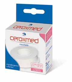 CEROTTO ADESIVO IN ROCCHETTO CEROXMED IN TESSUTO NON TESSUTO AERATO IPOALLERGENICO BIANCO 500X1,25 CM 1 PEZZO - Magnumfarma.it