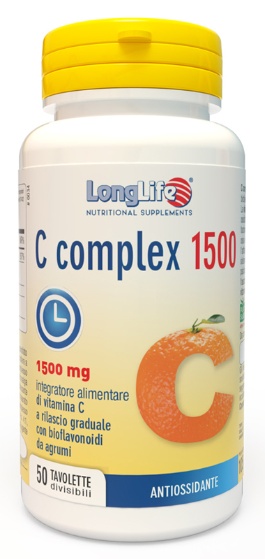 LONGLIFE C COMPLEX 1500 T/R 50 TAVOLETTE - Magnumfarma.it