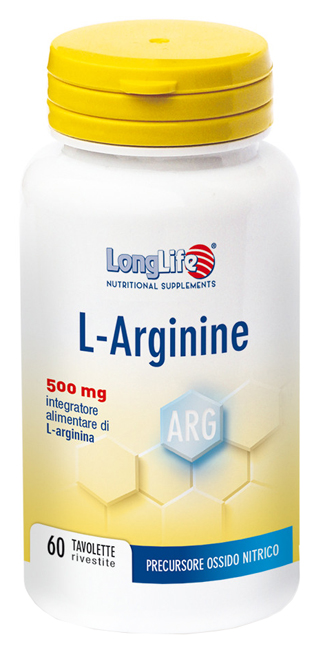LONGLIFE L-ARGININE 60 TAVOLETTE RIVESTITE DA 900 MG - Magnumfarma.it