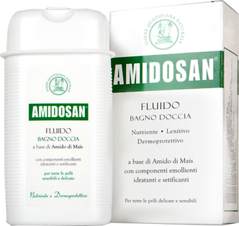 AMIDOSAN FLUIDO BAGNO DOCCIA NUTRIENTE LENITIVO RINFRESCANTE 300 ML - Magnumfarma.it