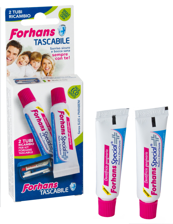 FORHANS SP DENTIF RIC 2TUBI - Magnumfarma.it