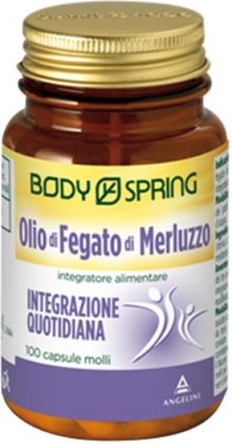 BODY SPRING OLIO MERLUZZO 100 CAPSULE - Magnumfarma.it