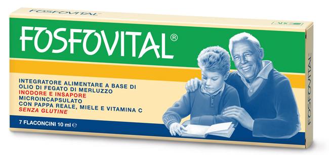 FOSFOVITAL OLIO FEGATO DI MERLUZZO 7 FLACONCINI - Magnumfarma.it