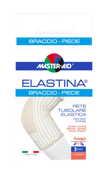 RETE TUBOLARE ELASTICA IPOALLERGENICA MASTER-AID ELASTINA BRACCIO/PIEDE 3 MT IN TENSIONE CALIBRO 4 CM - Magnumfarma.it