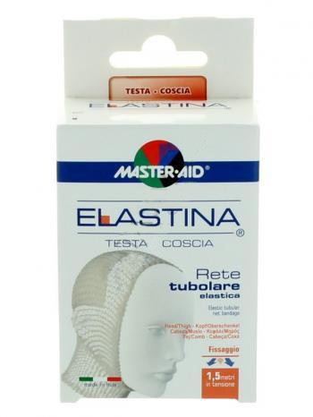 RETE TUBOLARE ELASTICA IPOALLERGENICA MASTER-AID ELASTINA TESTA/COSCIA 1,5 MT IN TENSIONE CALIBRO 6 CM - Magnumfarma.it