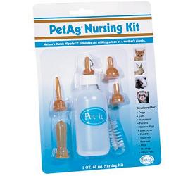 NURSING KIT BIBERON DA 60ML PER ANIMALI + TETTARELLE VARIE MISURE + SCOVOLINO PER PULIZIA - Magnumfarma.it