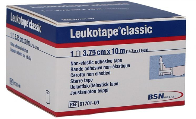 LEUKOTAPE BENDA ANELASTICA PER BENDAGGI FUNZIONALI 3,75X100 CM - Magnumfarma.it