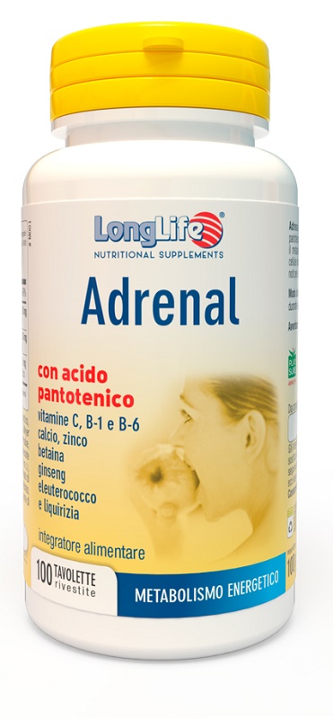 LONGLIFE ADRENAL 100 TAVOLETTE MASTICABILI RIVESTITE - Magnumfarma.it