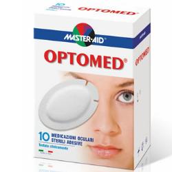 GARZA OCULARE MEDICATA MASTER-AID OPTOMED SUPER 10 PEZZI - Magnumfarma.it
