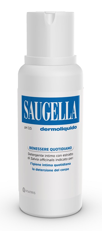 SAUGELLA DERMOLIQUIDO PH 3,5 DETERGENTE INTIMO BENESSERE QUOTIDIANO 750 ML - Magnumfarma.it