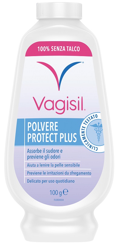 VAGISIL POLVERE PROTECT PLUS IGIENE FEMMINILE 100 G - Magnumfarma.it