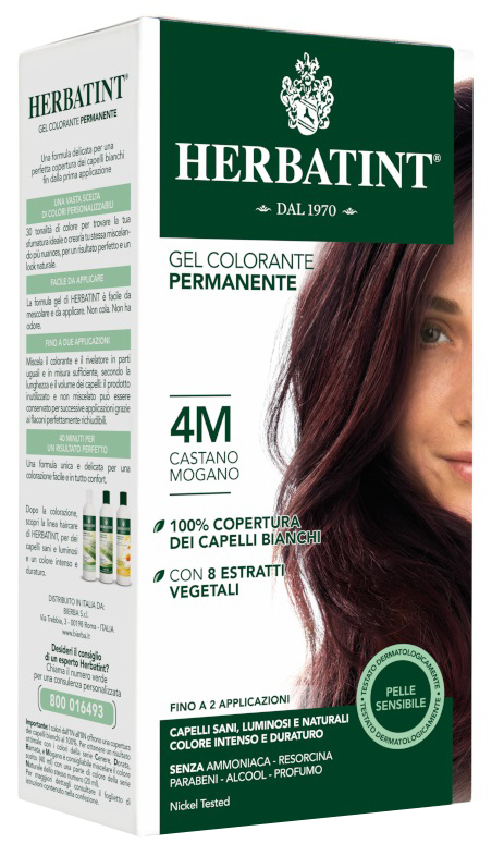 HERBATINT 4M CASTANO MOGANO 150 ML - Magnumfarma.it