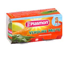PLASMON OMOGENEIZZATO VERDURE MISTE 80 G X 2 PEZZI - Magnumfarma.it