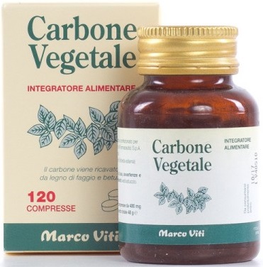 CARBONE VEGETALE 120 COMPRESSE - Magnumfarma.it