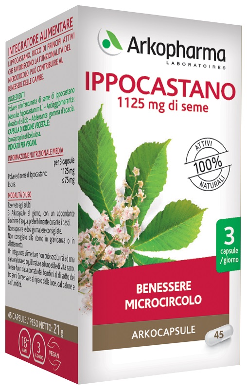 ARKO CAPSULE IPPOCASTANO 45 CAPSULE - Magnumfarma.it