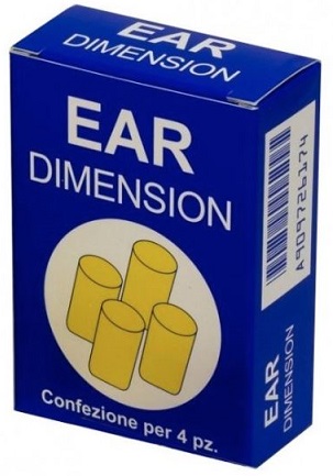 EAR DIMENSION TAPPO AURICOLARE IN SPUGNA 4 PEZZI - Magnumfarma.it