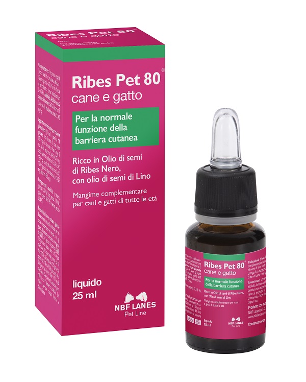 RIBES PET 80 GOCCE OLIO 25 ML CON CONTAGOCCE - Magnumfarma.it