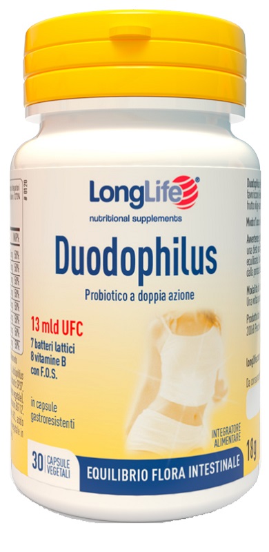 LONGLIFE DUODOPHILUS 30 CAPSULE VEGETALI - Magnumfarma.it