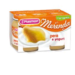 PLASMON OMOGENEIZZATO YOGURT PERA 120 G X 2 PEZZI - Magnumfarma.it