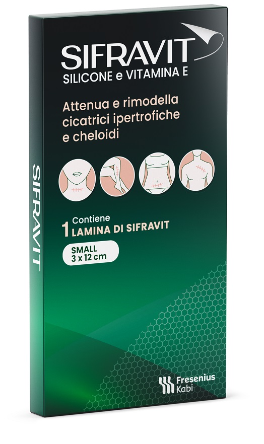SIFRAVIT PLACCA SILICONE 3X12 CM SMALL 1 PEZZO - Magnumfarma.it