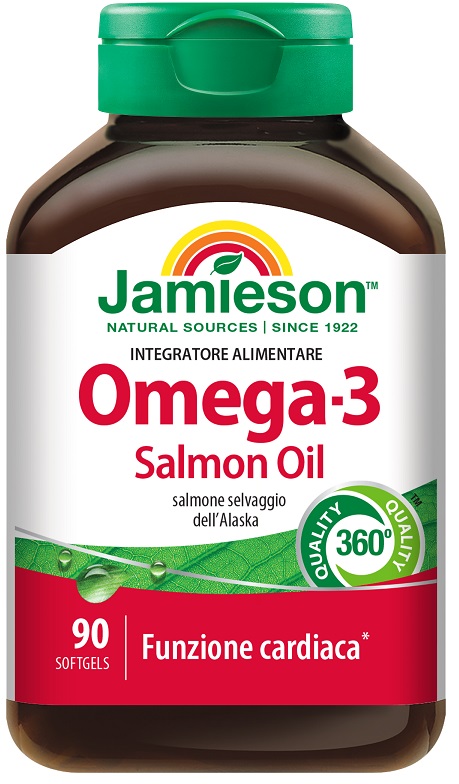 JAMIESON OMEGA 3 SALMON OIL 90 PERLE - Magnumfarma.it