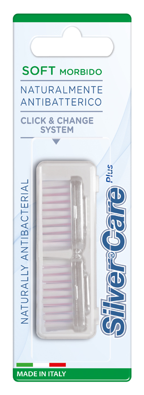 SILVERCARE PLUS MORBIDO RICAMBI 2 PEZZI - Magnumfarma.it