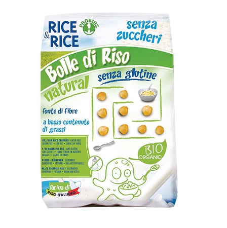 RICE&RICE BOLLE DI RISO AL NATURALE 150 G SENZA LIEVITO - Magnumfarma.it