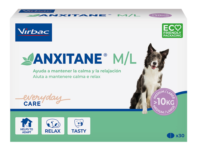ANXITANE M/L SUPPLEMENTO NUTRIZIONALE SCATOLA 30 COMPRESSE APPETIBILI - Magnumfarma.it