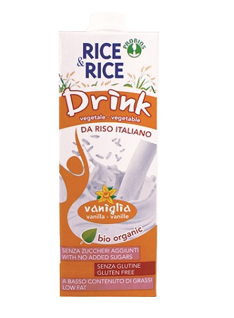 RICE&RICE BEVANDA DI RISO ALLA VANIGLIA 1 LITRO - Magnumfarma.it