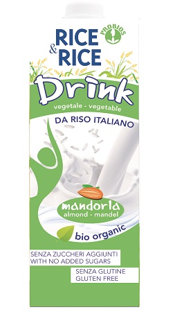 RICE&RICE BEVANDA DI RISO ALLE MANDORLE 1 LITRO - Magnumfarma.it